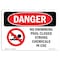 Signmission Safety Sign, OSHA Danger, 12" Height, 18" Width, No Swimming Pool Closed Chemicals In Use, Landscape OS-DS-D-1218-L-1627 - alternate 1